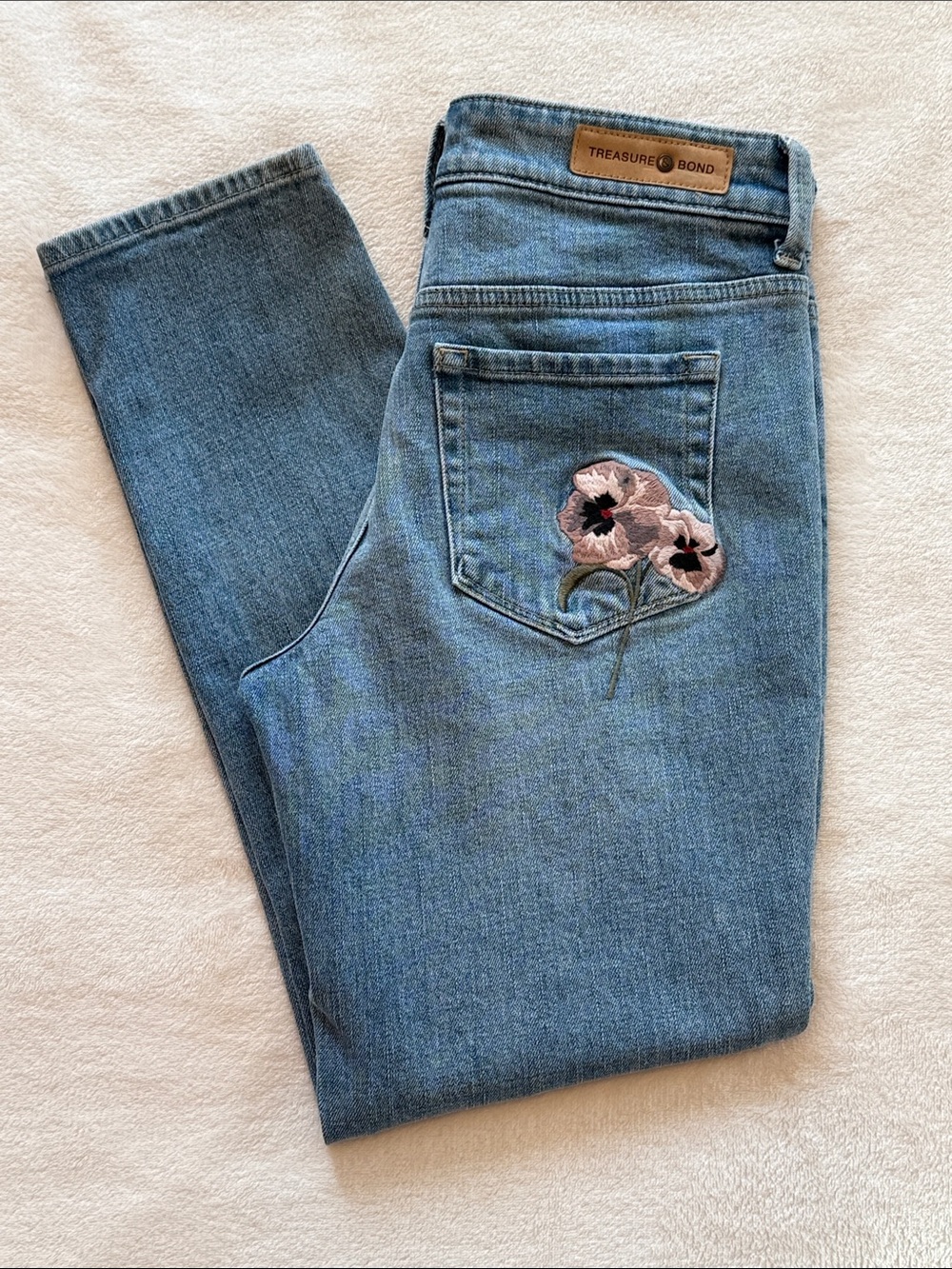 Treasure & Bond Boyfriend Mid-Rise Ankle